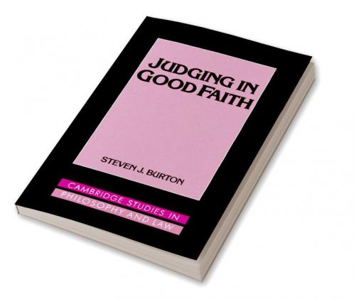 Judging in Good Faith