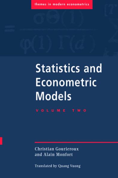 Statistics and Econometric Models