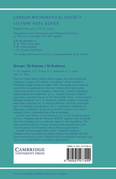 Groups '93 Galway/St Andrews