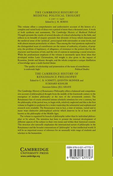 The Cambridge History of Political Thought 1450 1700