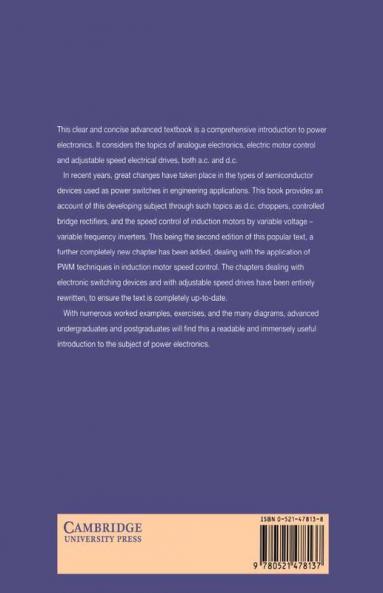 Power Electronics and Motor Control