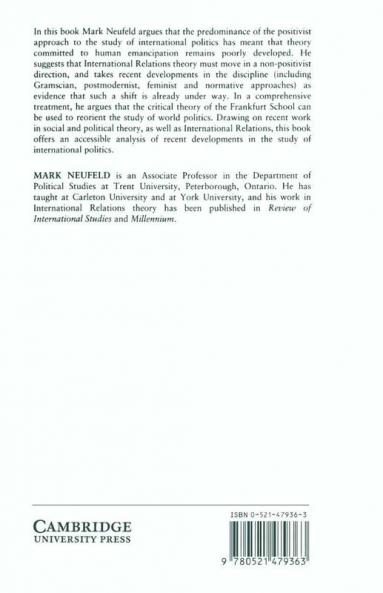 The Restructuring of International Relations Theory