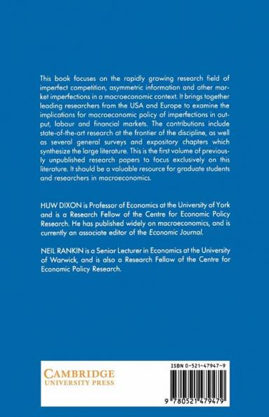 The New Macroeconomics