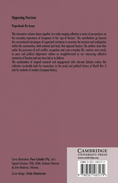 Opposing Fascism