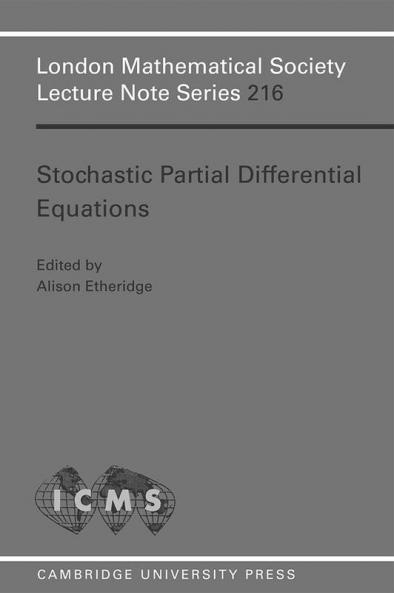 Stochastic Partial Differential Equations