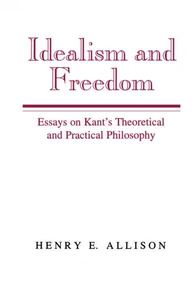 Idealism and Freedom