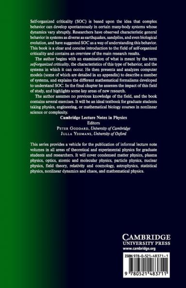 Self-Organized Criticality