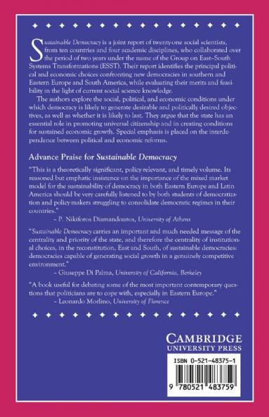 Sustainable Democracy
