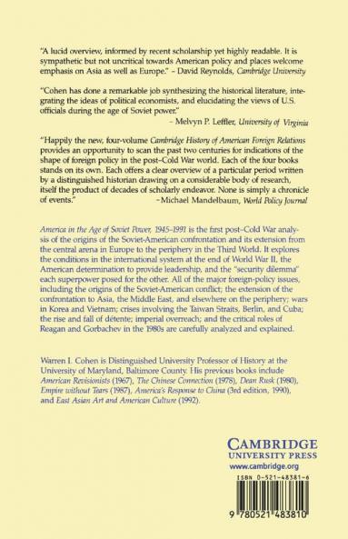 The Cambridge History of American Foreign Relations