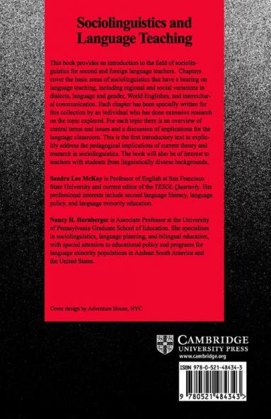 Sociolinguistics and Language Teaching