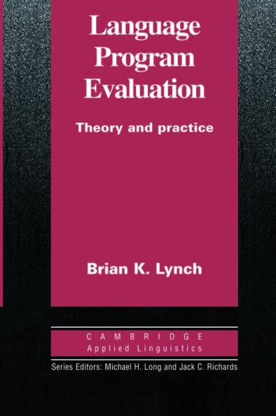 Language Program Evaluation