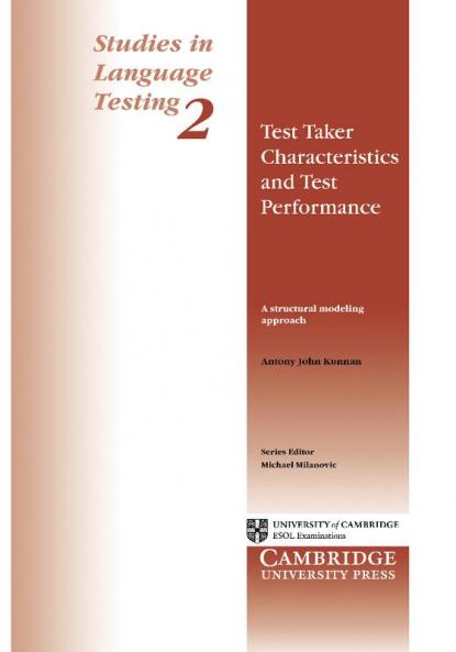Test Taker Characteristics and Test Performance