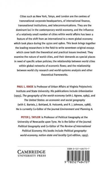 World Cities in a World-System