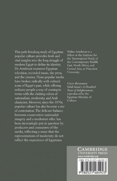 Mass Culture and Modernism in Egypt