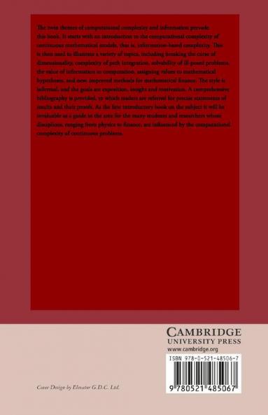 Complexity and Information