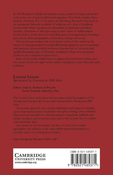 Some Asymptotic Problems in the Theory of Partial Differential Equations