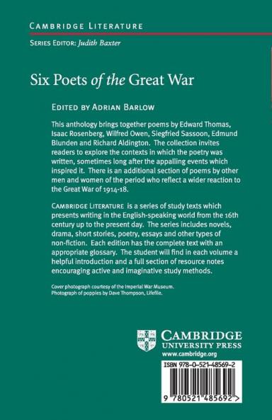 Six Poets of the Great War