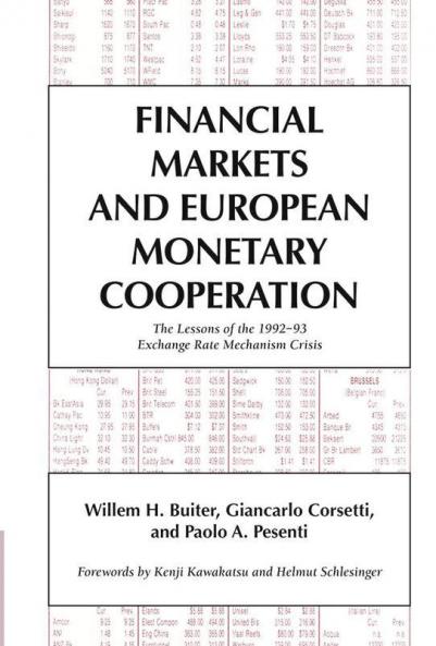 Financial Markets and European Monetary Cooperation