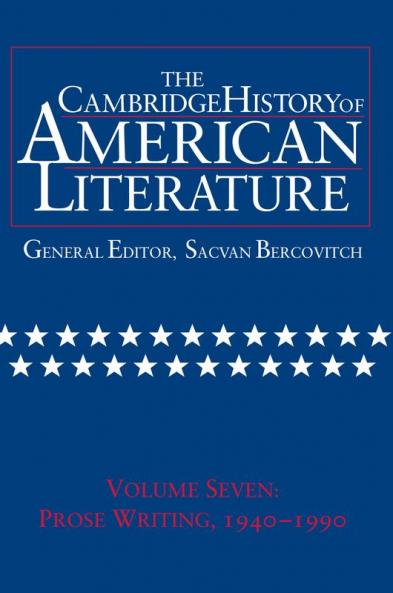 The Cambridge History of American Literature