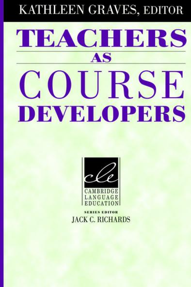 Teachers as Course Developers
