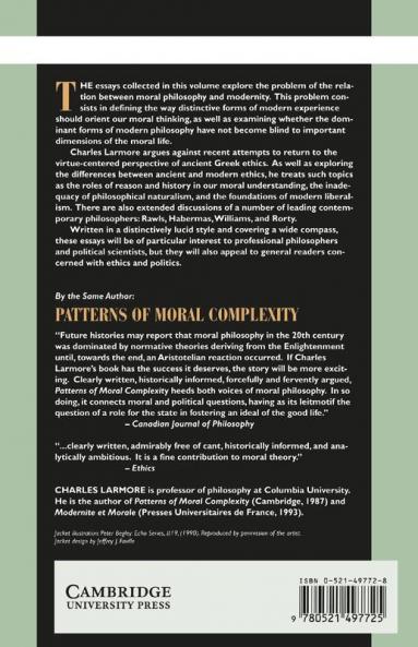 The Morals of Modernity