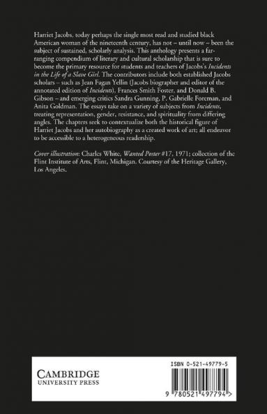 Harriet Jacobs and Incidents in the Life of a Slave Girl
