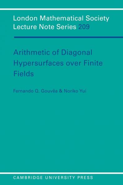 Arithmetic of Diagonal Hypersurfaces Over Finite Fields
