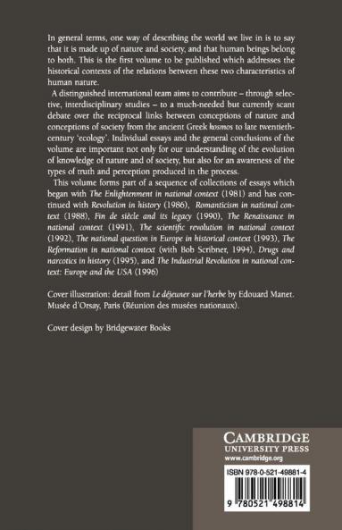 Nature and Society in Historical Context