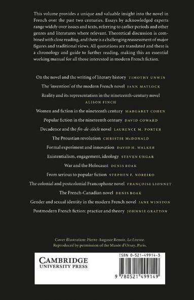 The Cambridge Companion to the French Novel