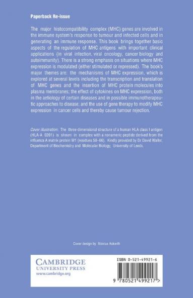 Modulation of Mhc Antigen Expression and Disease