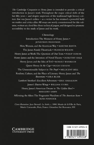 The Cambridge Companion to Henry James