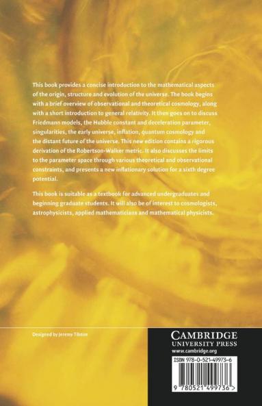 An Introduction to Mathematical Cosmology