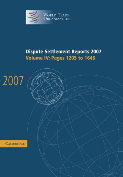 Dispute Settlement Reports 2007