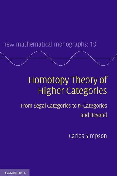 Homotopy Theory of Higher Categories