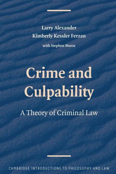 Crime and Culpability