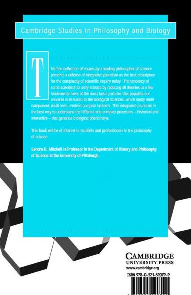 Biological Complexity and Integrative             Pluralism