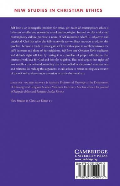 Self Love and Christian Ethics