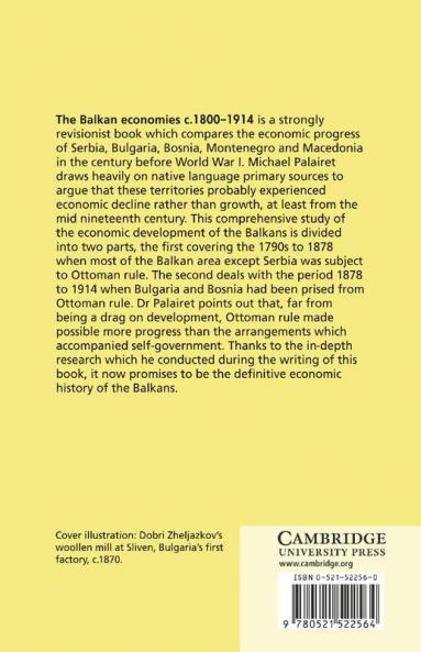 The Balkan Economies C.1800 1914