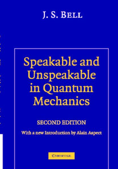Speakable and Unspeakable in Quantum Mechanics
