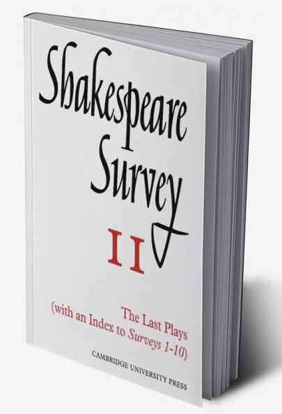 Shakespeare Survey with Index 1-10