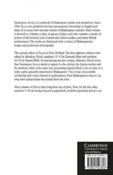 Shakespeare Survey