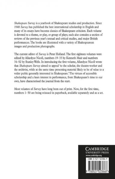 Shakespeare Survey