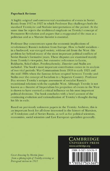 Leon Trotsky and the Politics of Economic Isolation