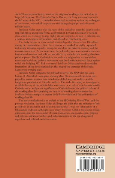 Social Democracy and Society