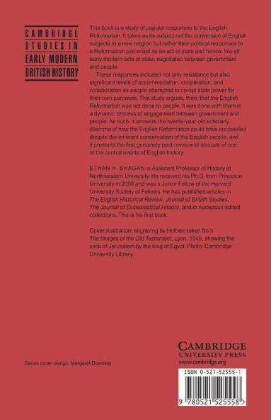 Popular Politics and the English Reformation