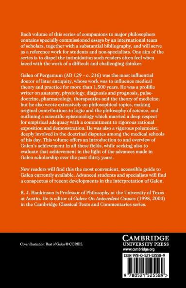 The Cambridge Companion to Galen