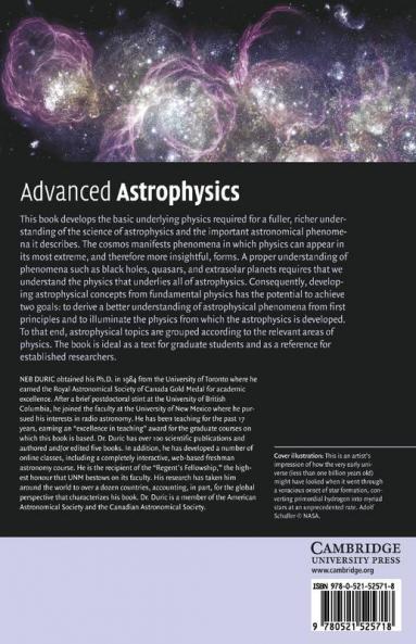 Advanced Astrophysics
