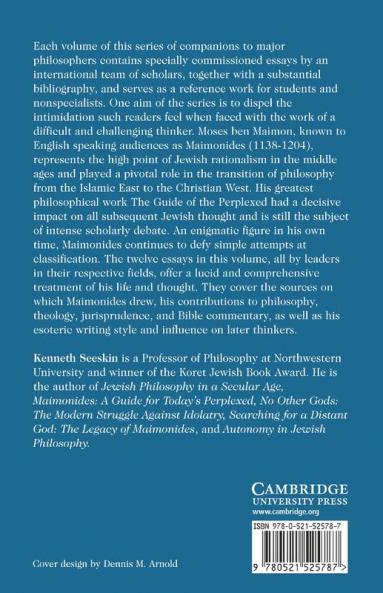 The Cambridge Companion to Maimonides