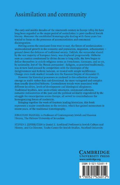 Assimilation and Community