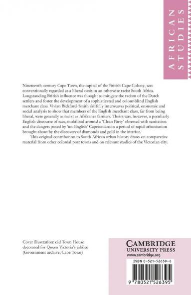 Ethnic Pride and Racial Prejudice in Victorian Cape Town